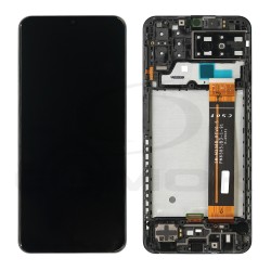 LCD Display SAMSUNG A137 GALAXY A13 BLACK WITH FRAME GH82-29228A GH82-29227A ORIGINAL SERVICE PACK