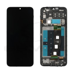 LCD Display SAMSUNG A145 GALAXY A14 BLACK WITH FRAME GH81-23540A GH81-23541A ORIGINAL SERVICE PACK