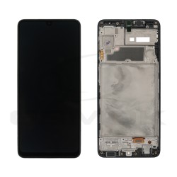 LCD Display SAMSUNG A225 GALAXY A22 4G BLACK WITH FRAME GH82-25944A GH82-26047A ORIGINAL SERVICE PACK