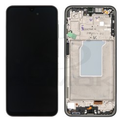 LCD Display SAMSUNG A266 GALAXY A26 5G BLACK WITH FRAME GH82-37049A ORIGINAL SERVICE PACK