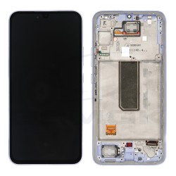 LCD Display SAMSUNG A346 GALAXY A34 VIOLET WITH FRAME GH82-31200A GH82-31201D ORIGINAL SERVICE PACK