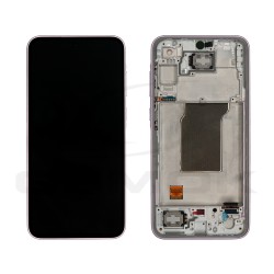 LCD Display SAMSUNG A356 GALAXY A35 LAVENDER WITH FRAME GH82-34221C ORIGINAL SERVICE PACK