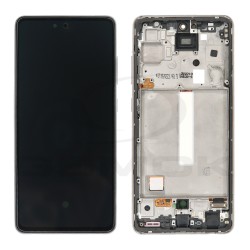 LCD Display SAMSUNG A528 GALAXY A52S 5G WHITE WITH FRAME GH82-26912D GH82-26863D GH82-26861D GH82-26910D GH82-26909D ORIGINAL SERVICE PACK