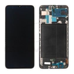 LCD Display SAMSUNG A705 GALAXY A70 BLACK WITH FRAME ASSEMBLED