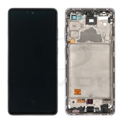 LCD Display SAMSUNG A725 A726 GALAXY A72 / A72 5G VIOLET WITH FRAME GH82-25624C GH82-25460C GH82-25463C GH82-25849C ORIGINAL SERVICE PACK