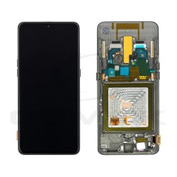 LCD Display SAMSUNG A805 GALAXY A80 BLACK WITH FRAME GH82-20348A, GH82-20390A, GH82-20368A ORIGINAL SERVICE PACK