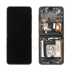 LCD Display SAMSUNG F721 GALAXY Z FLIP 4 5G GRAPHITE GREY WITH BATTERY GH82-30236A GH82-29442A ORIGINAL SERVICE PACK