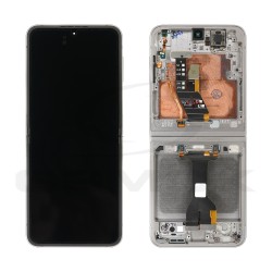 LCD Display SAMSUNG F741 GALAXY Z FLIP 6 WITH FRAME SILVER [REFURBISHED]