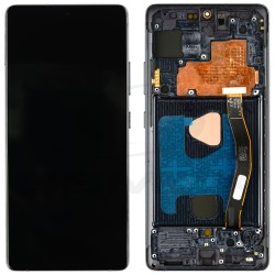 LCD Display SAMSUNG G770 GALAXY S10 LITE BLACK WITH FRAME [OLED]