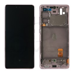 LCD Display SAMSUNG G780 GALAXY S20 FE CLOUD LAVENDER WITH FRAME GH82-31328C GH82-24219C GH82-24220C GH82-31329C ORIGINAL SERVICE PACK