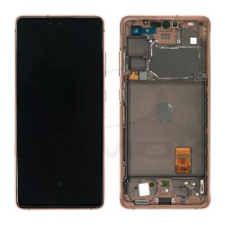 LCD Display SAMSUNG G780 GALAXY S20 FE ORANGE WITH FRAME GH82-24219F GH82-24220F GH82-24214F GH82-24215F GH82-31328F GH82-31329F GH82-31321F GH82-29056F ORIGINAL SERVICE PACK