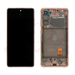 LCD Display SAMSUNG G781 GALAXY S20 FE 5G ORANGE WITH FRAME GH82-29056F GH82-24214F GH82-24215F GH82-31320F GH82-31321F ORIGINAL SERVICE PACK