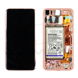 LCD Display SAMSUNG G970 GALAXY S10E PINK WITH BATTERY GH82-18843D ORIGINAL SERVICE PACK