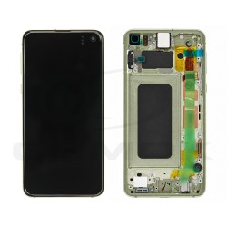 LCD Display SAMSUNG G970 GALAXY S10E CANARY YELLOW WITH FRAME GH82-18852G GH82-18836G ORIGINAL SERVICE PACK