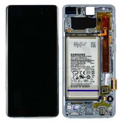 LCD Display SAMSUNG G975 GALAXY S10 PLUS BLUE WITH BATTERY GH82-18840CORIGINAL SERVICE PACK