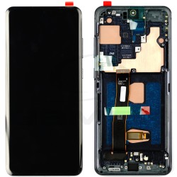 LCD Display SAMSUNG G988 GALAXY S20 ULTRA BLACK WITH FRAME [OLED]