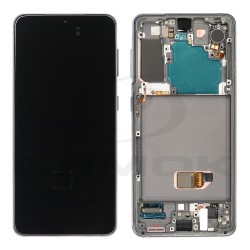 LCD Display SAMSUNG G991 GALAXY S21 GREY NO CAMERA ASSEMBLED
