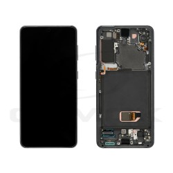 LCD Display SAMSUNG G991 GALAXY S21 GREY WITH FRAME NO CAMERA GH82-24544A GH82-27257A GH82-27255A GH82-27256A ORIGINAL SERVICE PACK