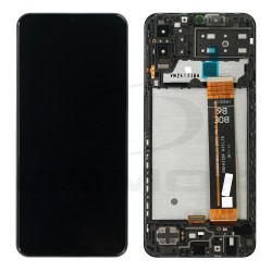 LCD Display SAMSUNG M135 GALAXY M13 BLACK WITH FRAME GH82-29132A GH82-29133A ORIGINAL SERVICE PACK