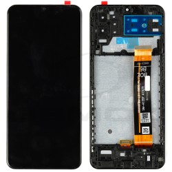 LCD Display SAMSUNG M135 GALAXY M13 BLACK WITH FRAME [OLED RMORE]