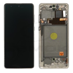 LCD Display SAMSUNG N770 GALAXY NOTE 10 LITE SILVER WITH FRAME GH82-22055B, GH82-22194B, GH82-22193B, GH82-22192B ORIGINAL SERVICE PACK