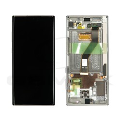 LCD Display SAMSUNG N975 GALAXY NOTE 10 PLUS AURA GLOW / SILVER WITH FRAME GH82-20838C GH82-20900C ORIGINAL SERVICE PACK