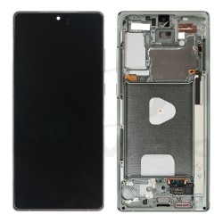 LCD Display SAMSUNG N980 N981 GALAXY NOTE 20 MYSTIC GREEN WITH FRAME GH82-23733C GH82-23495C ORIGINAL SERVICE PACK
