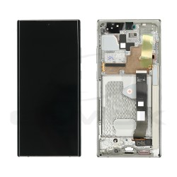 LCD + TOUCH PAD COMPLETE SAMSUNG N985 N986 GALAXY NOTE 20 ULTRA 5G WHITE WITH FRAME NO CAMERA GH82-31460C GH82-31453C GH82-31454C GH82-31459C GH82-31461C GH82-31458C GH82-31457C ORIGINAL SERVICE PACK