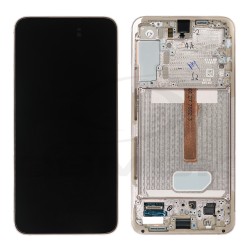 LCD Display SAMSUNG S906 GALAXY S22 PLUS 5G VIOLET WITH FRAME GH82-27501F GH82-27500F ORIGINAL SERVICE PACK
