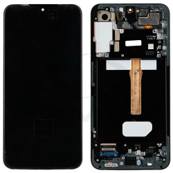 LCD Display SAMSUNG S906 GALAXY S22 PLUS 5G GRAPHITE GRAY WITH FRAME GH82-27500E GH82-27501E ORIGINAL SERVICE PACK