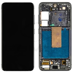 LCD Display SAMSUNG S911 GALAXY S23 BLACK WITH FRAME [OLED]