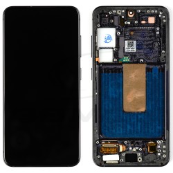 LCD Display SAMSUNG S911 GALAXY S23 BLACK WITH FRAME [OLED RMORE]