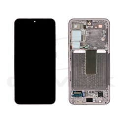 LCD Display SAMSUNG S911 GALAXY S23 LAVENDER WITH FRAME GH82-30481D GH82-30480D GH82-31001D GH82-30482D ORIGINAL SERVICE PACK