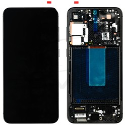 LCD Display SAMSUNG S916 GALAXY S23 PLUS BLACK WITH FRAME [OLED RMORE]