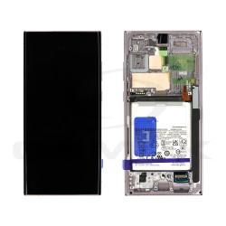 LCD Display SAMSUNG S918 GALAXY S23 ULTRA PINK/VIOLET WITH BATTERY GH82-30467D ORIGINAL SERVICE PACK LCD Display SAMSUNG S918 GALAXY S23 ULTRA PINK/VIOLET WITH BATTERY GH82-30467D ORIGINAL SERVICE PACK