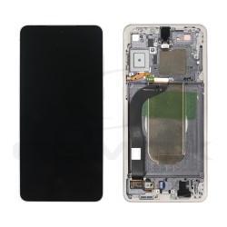LCD Display SAMSUNG S937 GALAXY S25 EDGE SILVER WITH FRAME GH82-37224A ORIGINAL SERVICE PACK