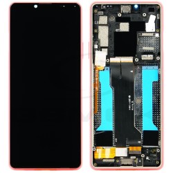 LCD Display SONY XPERIA 10 III XQ-BT52 A5034095A PINK ORIGINAL SERVICE PACK