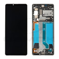 LCD Display SONY XPERIA 10 IV DUAL WITH FRAME WHITE A5047174A ORIGINAL SERVICE PACK LCD Display SONY XPERIA 10 IV DUAL WITH FRAME WHITE A5047174A ORIGINAL SERVICE PACK