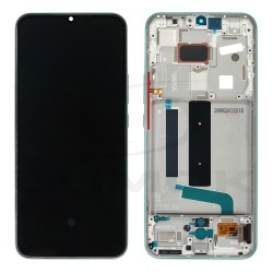 LCD Display XIAOMI MI 10 LITE 5G WITH FRAME GREEN 5600090J9A00 ORIGINAL SERVICE PACK