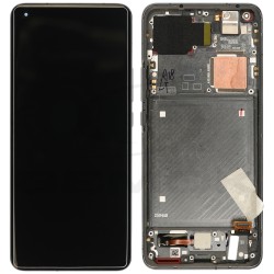 LCD Display XIAOMI MI 11 ULTRA WITH FRAME CERAMIC BLACK 56000300K100 ORIGINAL SERVICE PACK