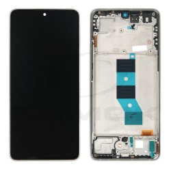 LCD Display XIAOMI POCO M7 PRO 5G WITH FRAME SILVER 5600070O17P00 ORIGINAL SERIVICE PACK