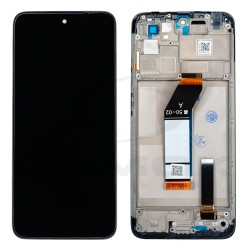 LCD Display XIAOMI REDMI 10 BLACK WITH FRAME