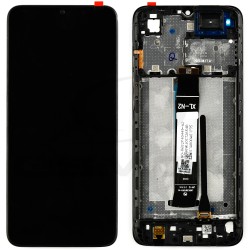 LCD Display XIAOMI REDMI A2 PLUS BLACK WITH FRAME [RMORE]