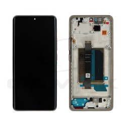 LCD Display XIAOMI REDMI NOTE 14 PRO PLUS 5G GOLD WITH FRAME 5600320O16U00 ORIGINAL SERVICE PACK