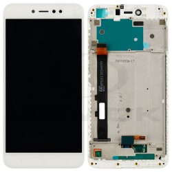 LCD Display XIAOMI REDMI NOTE 5A PRIME WITH FRAME WHITE 560410007033 ORIGINAL SERVICE PACK
