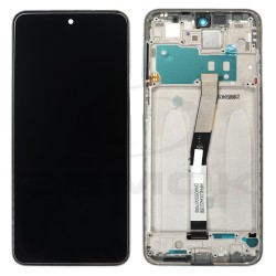 LCD Display XIAOMI REDMI NOTE 9S WITH FRAME GLACIER WHITE 560002J6A100 ORIGINAL SERVICE PACK