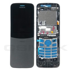 LCD Display NOKIA 8110 4G BLACK 20ARGBW0001 ORIGINAL SERVICE PACK + FRONT COVER 