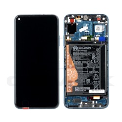 LCD Display HUAWEI HONOR 20 / NOVA 5T WITH FRAME AND BATTERY GREEN 02352YPR ORIGINAL SERVICE PACK