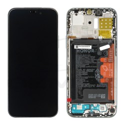 LCD Display HUAWEI HONOR 200 LITE CYAN STARRY BLUE FRAME AND BATTERY H0235AHGE ORIGINAL SERVICE PACK