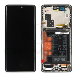 LCD Display HUAWEI HONOR 200 PRO BLACK FRAME AND BATTERY H0235AKHM ORIGINAL SERVICE PACK